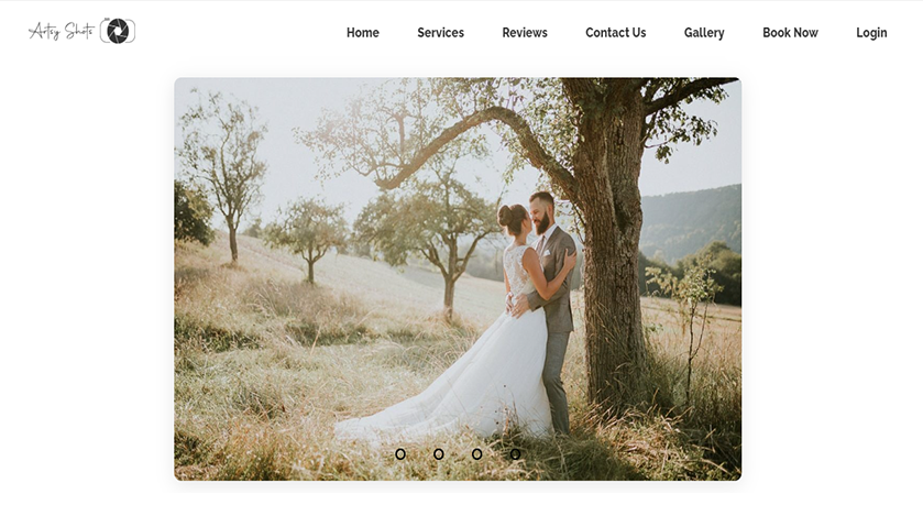 Artsy-Shots Website