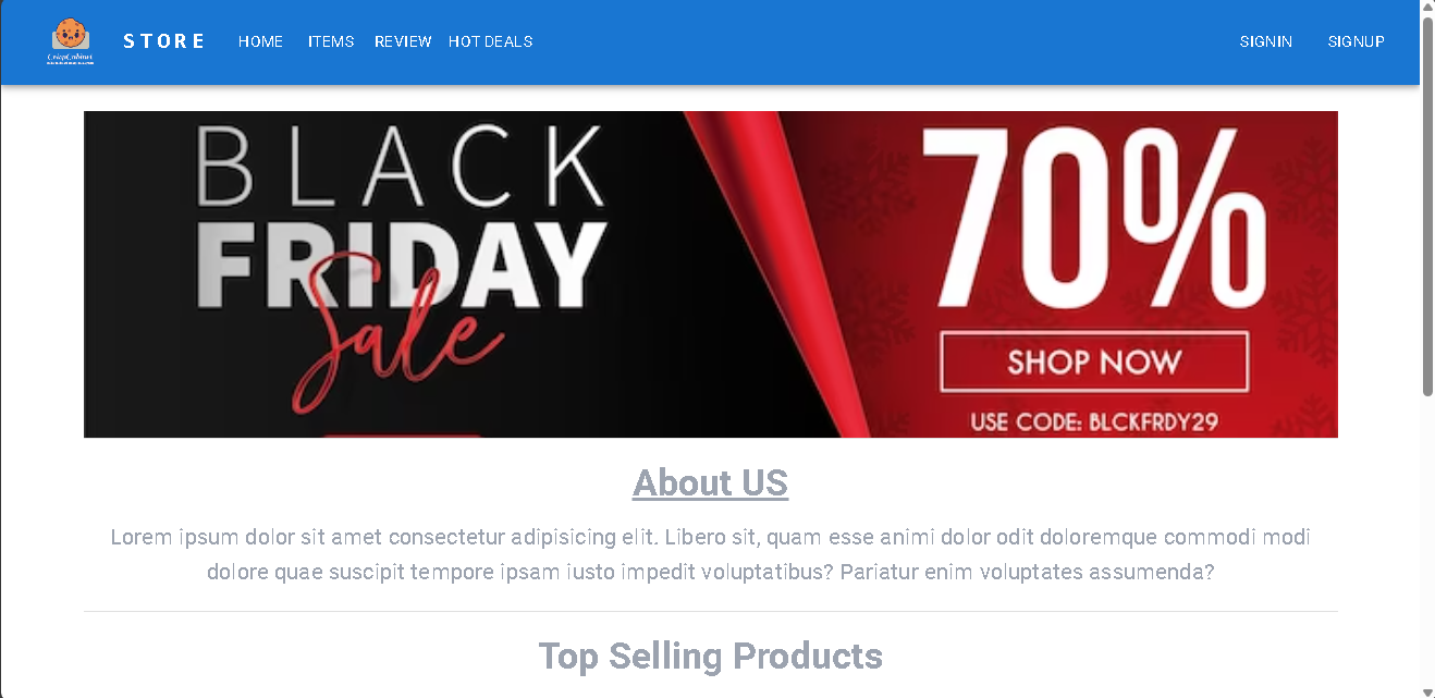 E-Commerce Web App